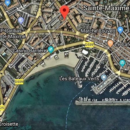 Perle Rare A 250M De La Plage ! Climatise Avec Parking, Balcon & Wifi Sainte-Maxime Luaran gambar
